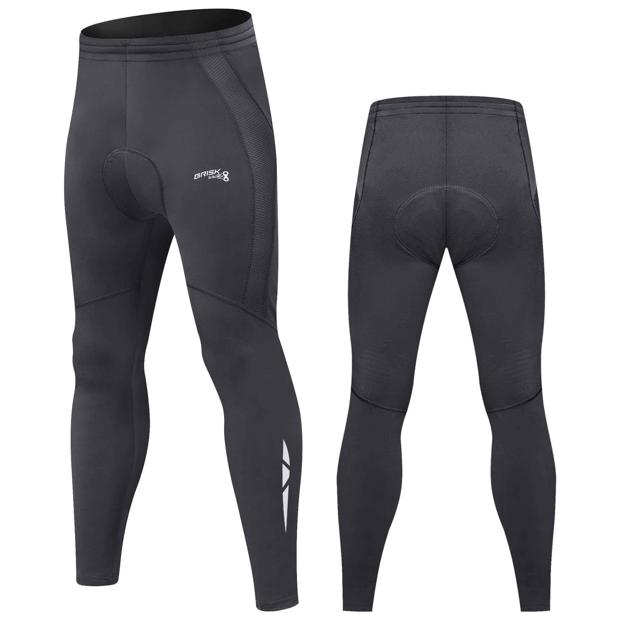 Brisk Bike Men's Padded Cycling Trousers Lightweight Breathable