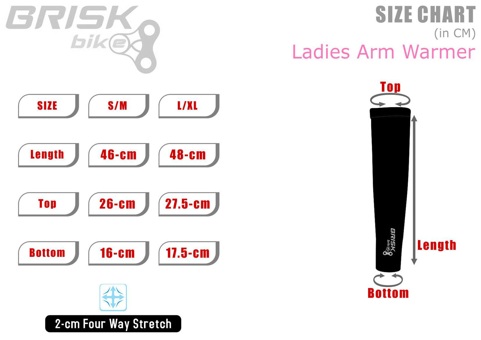 Ladies Cycling Compression Arm Sleeve Elbow Warmers Biking Thermal Outdoor