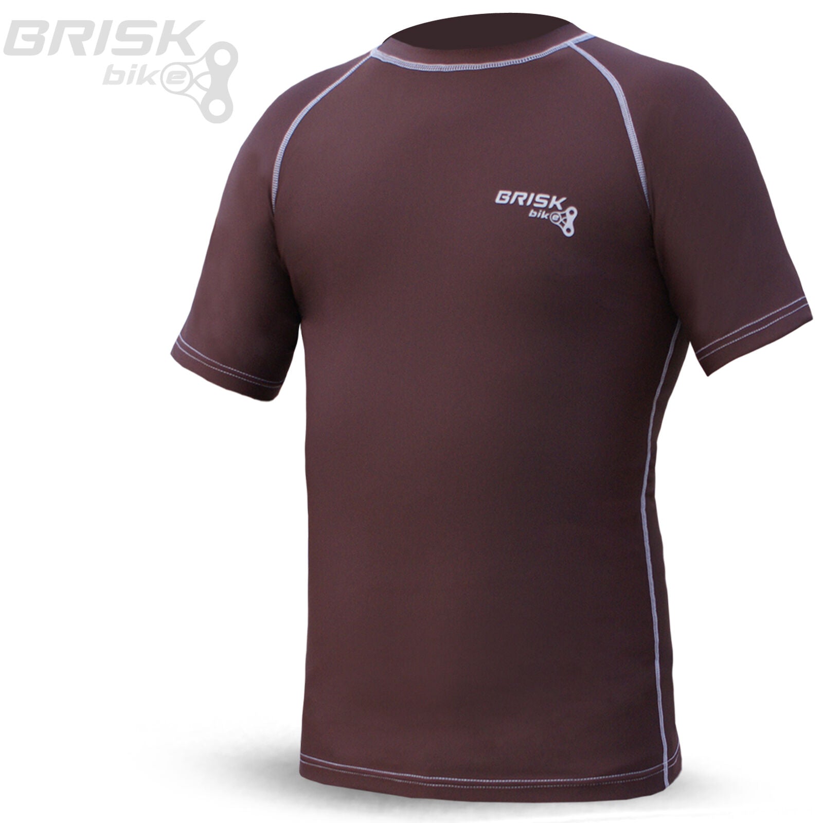 Mens Compression Armour Thermal Base Layer Top Half Sleeve Gym Sports Shirt
