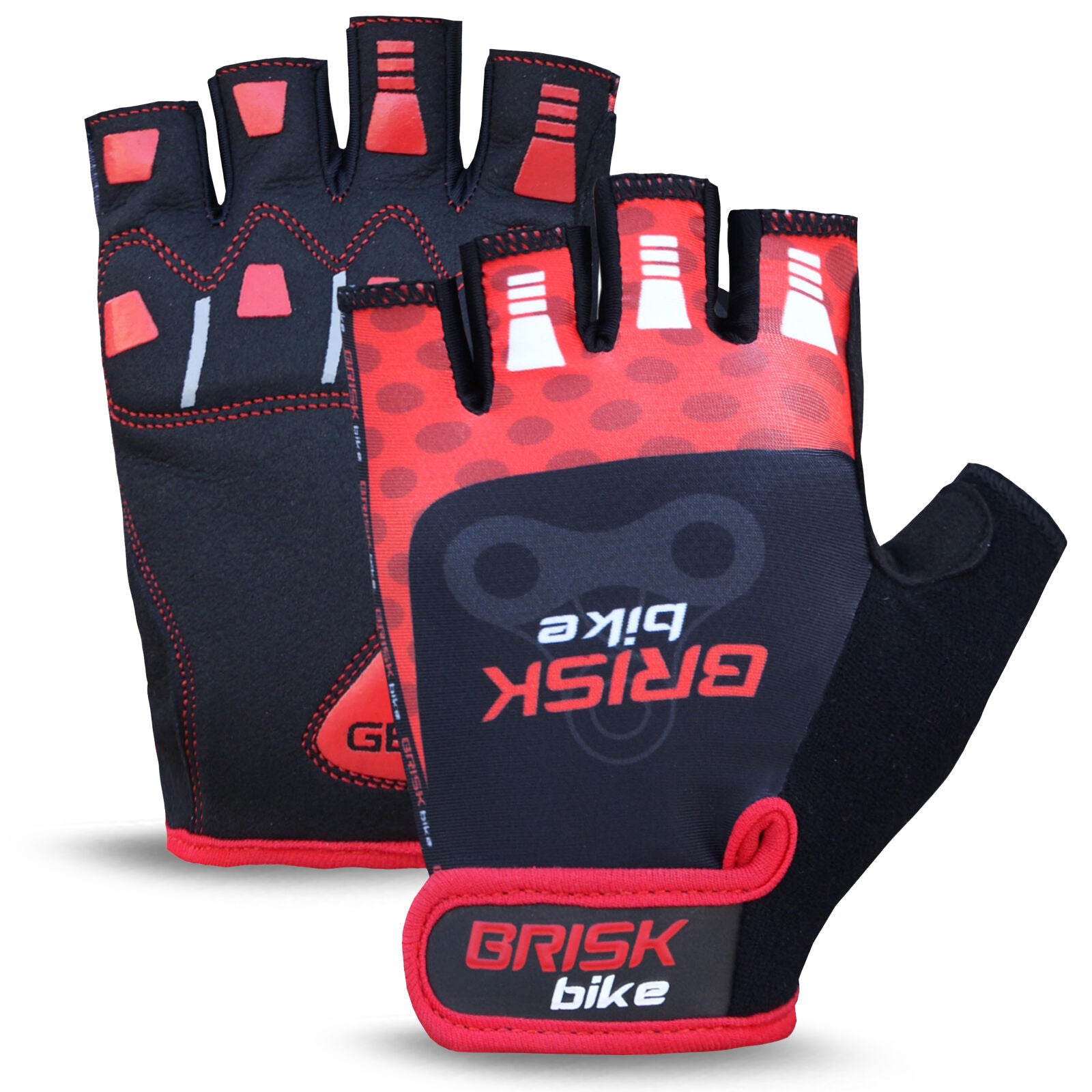 Cycling Gloves Half Finger Gel Padded Sports Bike Gloves
