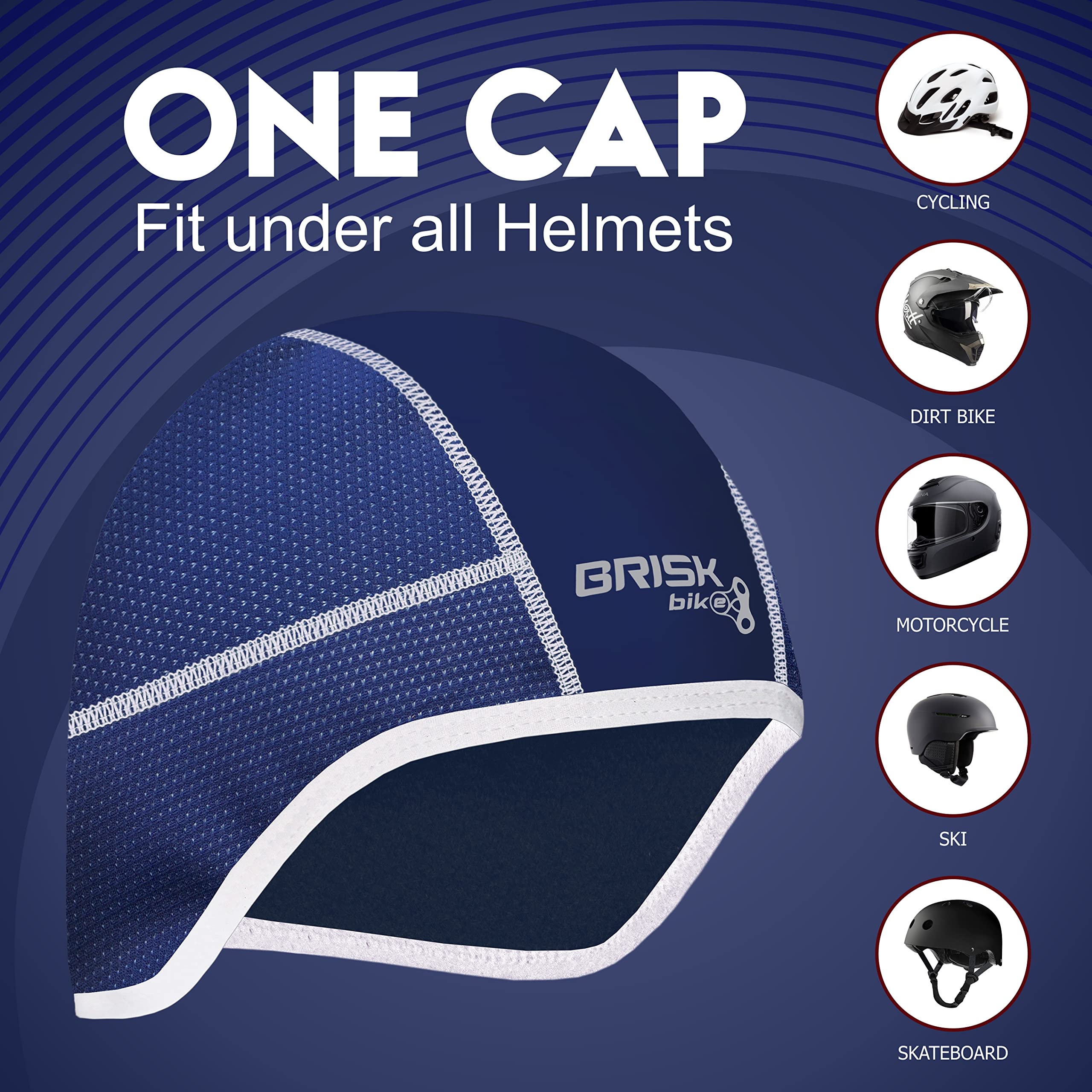 Outdoor Windproof Thermal Fleece Cap For Men And Women Winter Ski Cycling Helmet