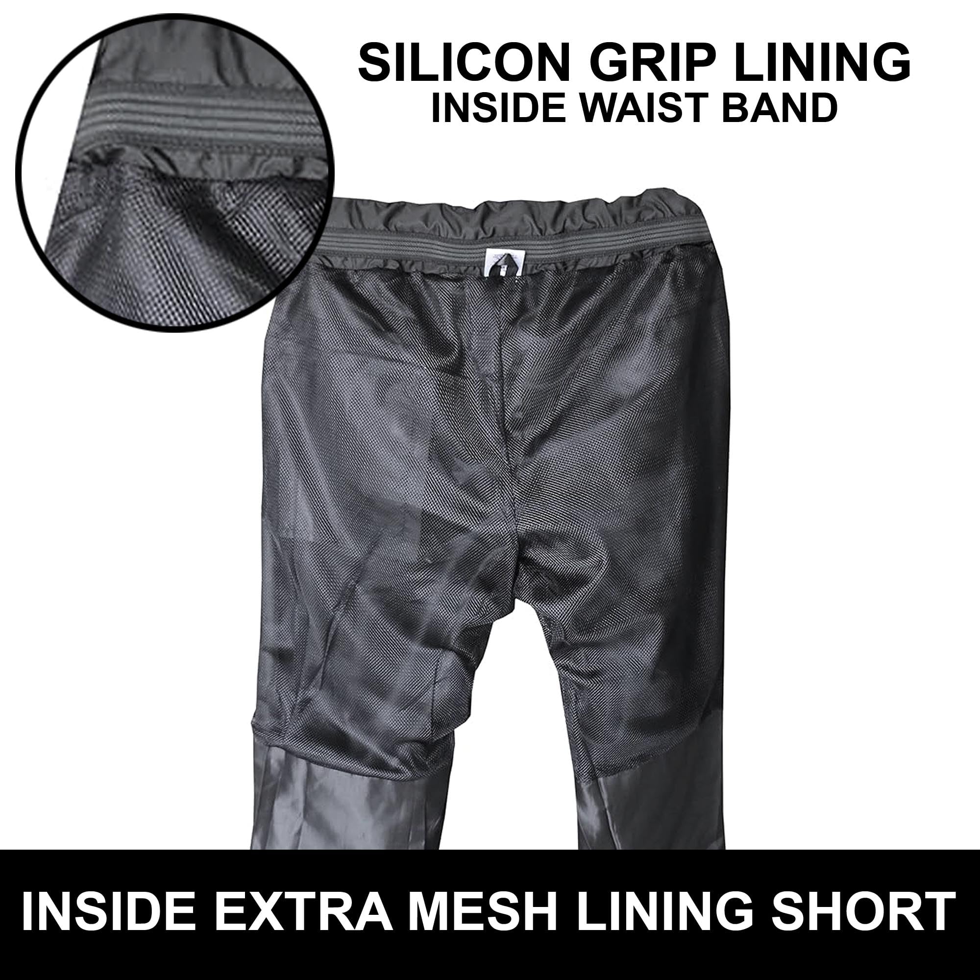 Brisk Bike Unisex Water-Resistant Cycling Trousers — Windproof Bike Pants with Breathable Mesh Lining, Zipper Pockets & Reflective Designs for Night Riding