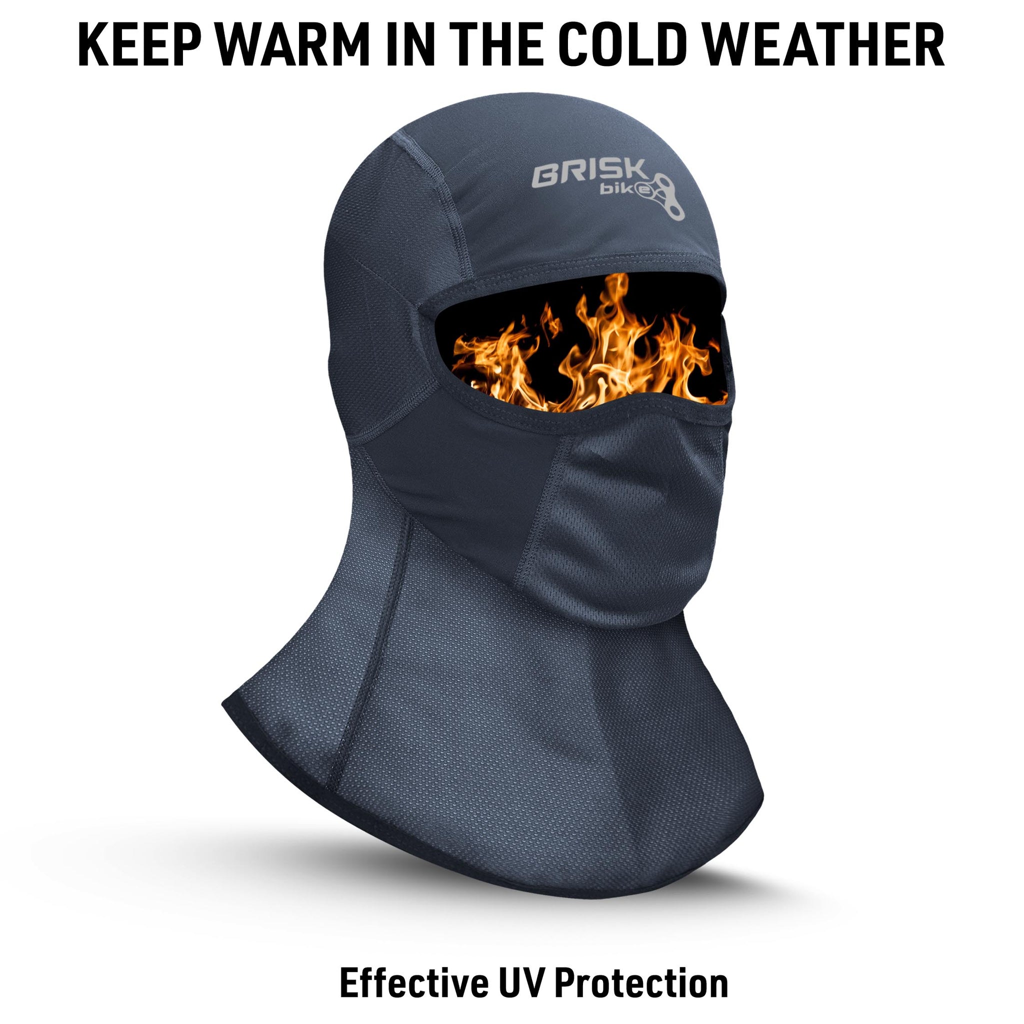 balaclava under bike helmet Brisk Bike Cycling Balaclava